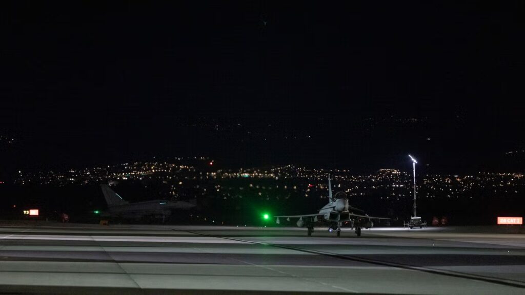 Live: UK cites ‘collective self-defence’ for Middle East ops