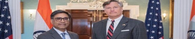 Foreign Secretary Vikram Misri, US Deputy Secretary Forge Ties Ahead of Key Summits