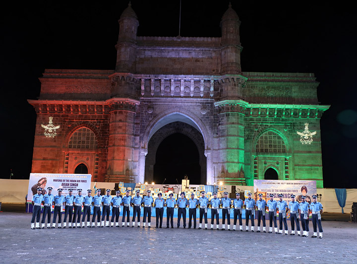 IAF Commemorates 107th Birth Anniversary of Marshal of the Indian Air Force Arjan Singh, Padma Vibhushan, DFC