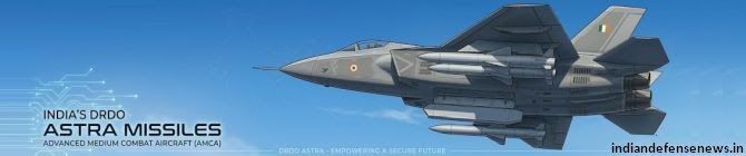 India Develops Folding‑Fin ASTRA MK-2 To Boost Stealth Firepower For AMCA And Ghatak Combat UAV