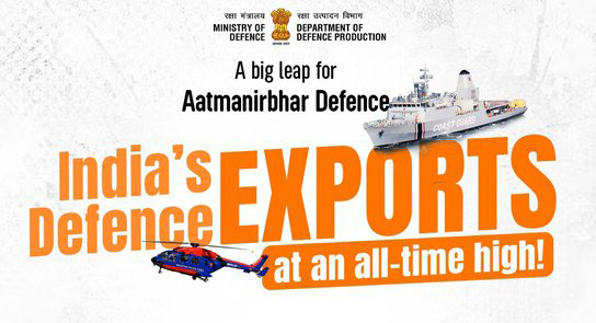 India’s defence exports hit record $4.1 bn in FY26, surge 63% over previous year
