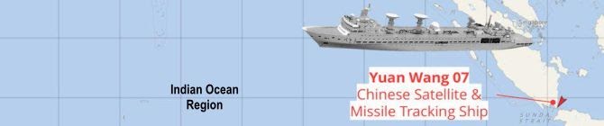 Shadowing The Strait: China’s Yuan Wang 07 Enters Indian Ocean Ahead of India’s Key Missile Test