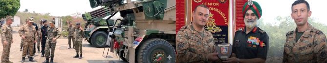 Armenia Deepens Artillery Partnership With India Through School of Artillery Visit