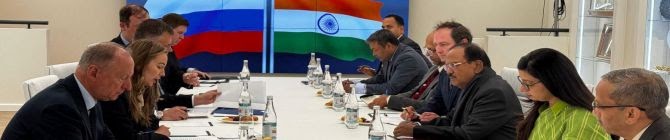 NSA Ajit Doval And Nikolai Patrushev Advance Maritime And Defence Cooperation In Moscow