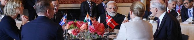 PM Modi Joins Nordic Leaders In Oslo, Calls Democracy And Rule of Law The Basis of Natural Partnership