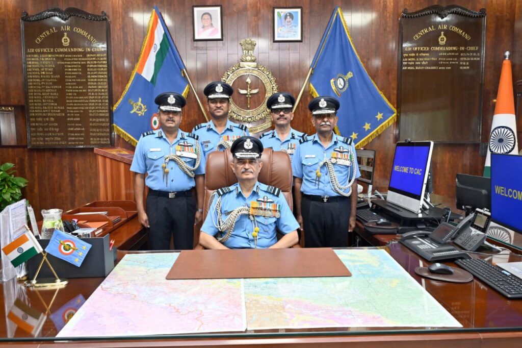 Air Marshal Tarun Chaudhry takes charge as chief of Central Air Command
