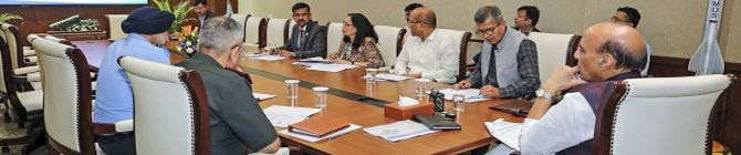 Defence Minister Rajnath Singh Reviews HAL Projects As TEJAS MK-1A Delivery Delays Raise Concerns