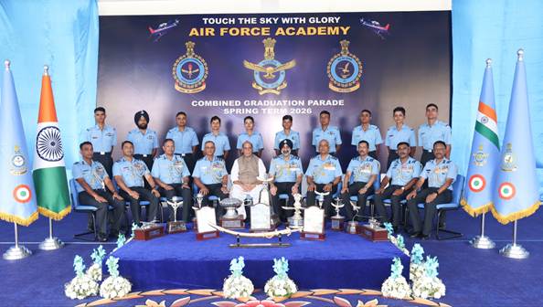 First women NDA cadets among 231 officers commissioned into Indian Air Force