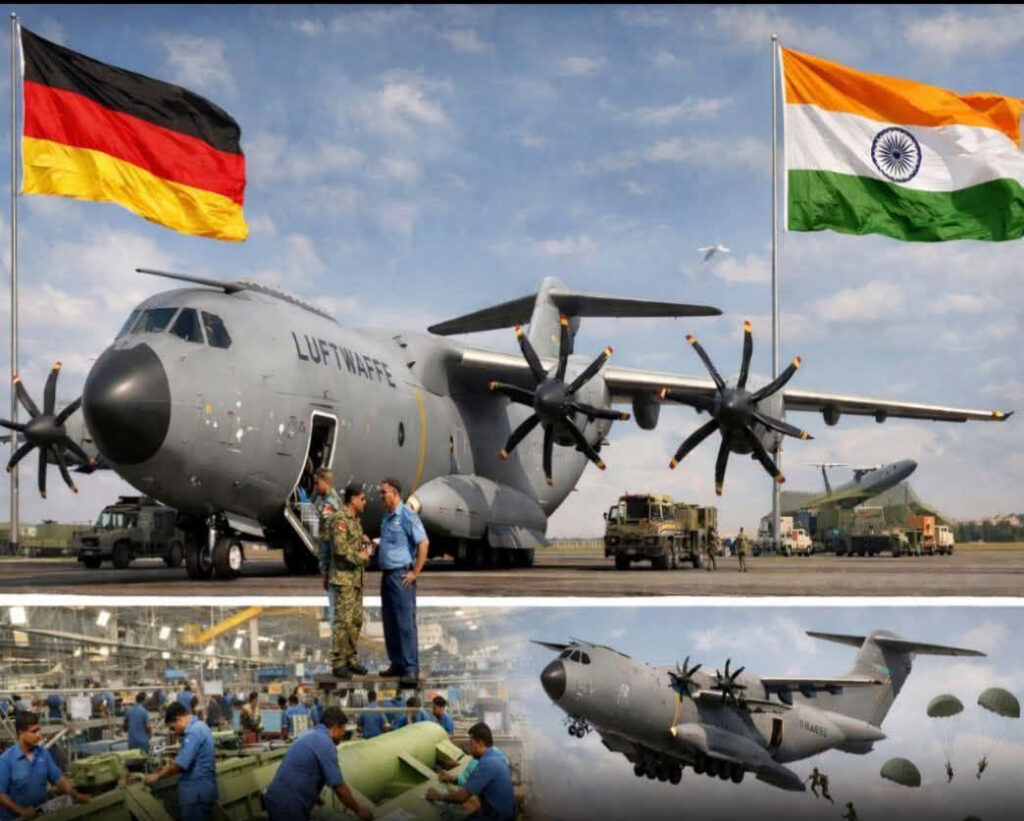 IAF Chief evaluates Airbus A400M in France as India advances MTA programme