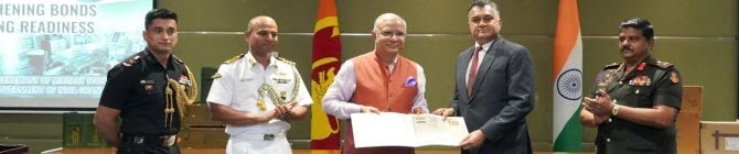 India Strengthens Sri Lanka’s UN Deployment With $5.5 Million Military Stores And Expanded Defence Cooperation