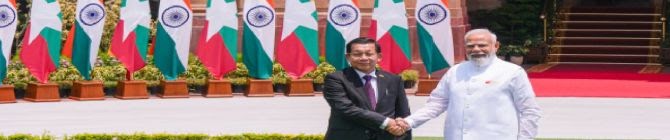 Myanmar Assures India of Action Against Border Terrorists As PM Modi Emphasises Security Concerns