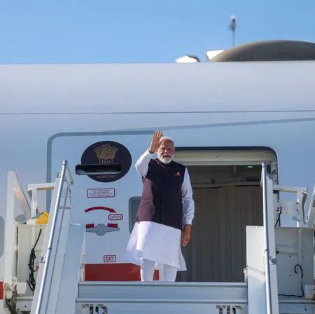 PM Modi departs for Bratislava after concluding successful Nice visit