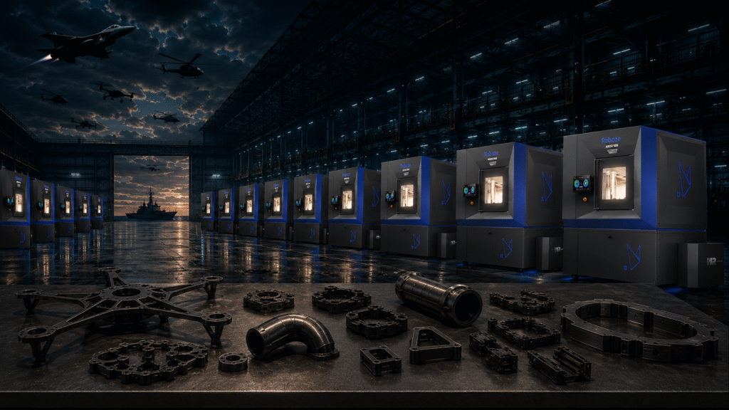 The future of defense manufacturing will be distributed, autonomous and software-defined