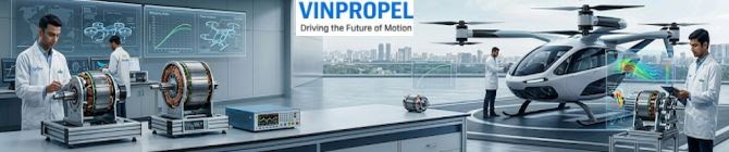 Vinpropel Developing Indigenous Electric Propulsion For Drones And eVTOL Platforms