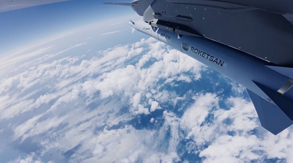 Bayraktar Kizilelma UCAV Fires Air-Launched Ballistic Missile