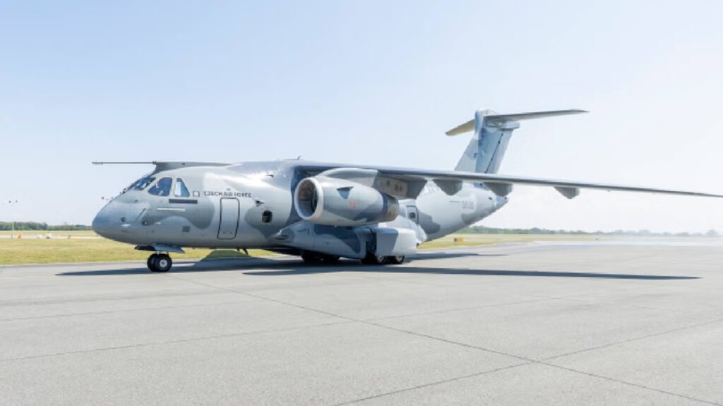 Czech Republic receives first Embraer C-390 Millennium for Air Force
