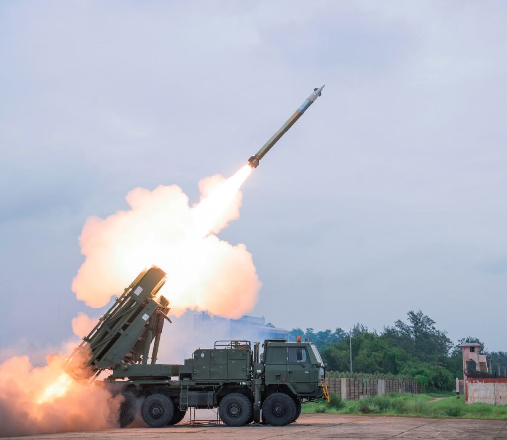 DRDO successfully tests Pinaka Long-Range Guided Rocket at 60-km minimum range