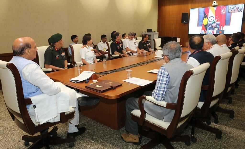 Defence Minister Rajnath Singh virtually inaugurates Department of Military Medicine at Command Hospital (Central Command), Lucknow