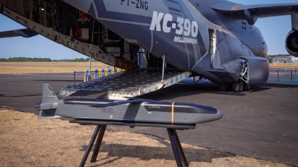 Embraer, Anduril partner to arm C-390 airlifter with Barracuda-500M