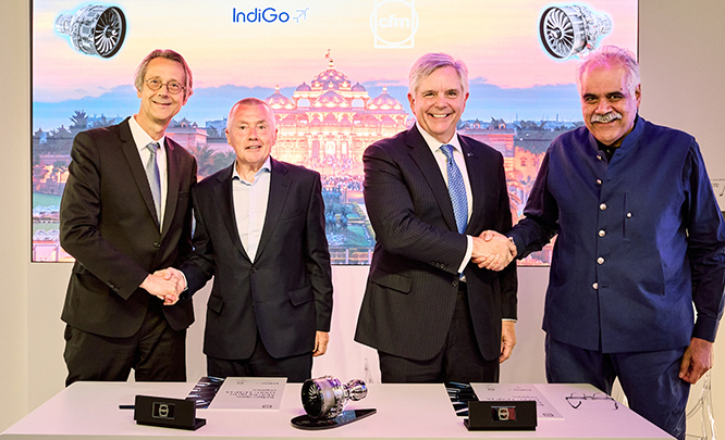 IndiGo and CFM Sign MoU Paving the Way to a Record Agreement for 1,000+ LEAP-1A Engines
