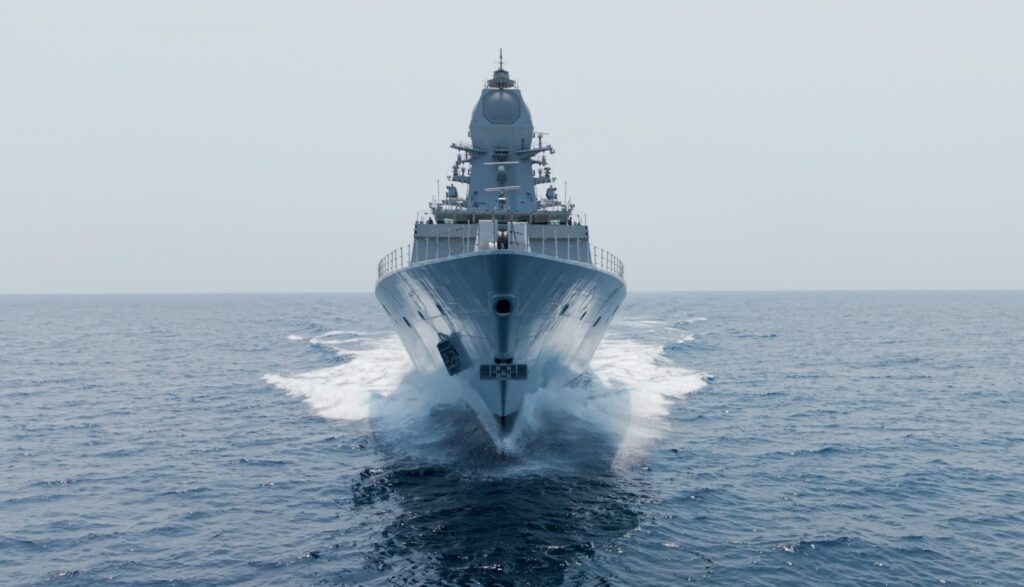 Indian Navy commissions indigenous stealth frigate INS Mahendragiri, boosting maritime combat capability