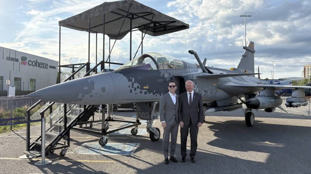 Saab, CAE agree to partner on Gripen fighter training in Canada