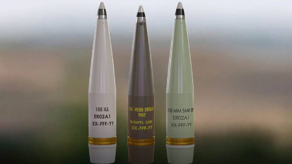 Ukraine orders 155mm artillery ammunition from Rheinmetall
