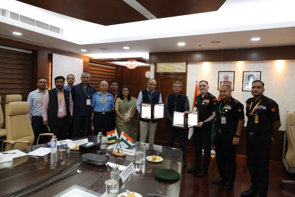 DRDO, Indian Army sign pact to accelerate development of futuristic military technologies