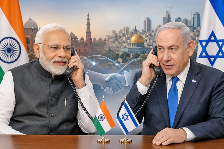 PM Modi, Israeli PM Netanyahu review India-Israel strategic partnership, discuss West Asia situation