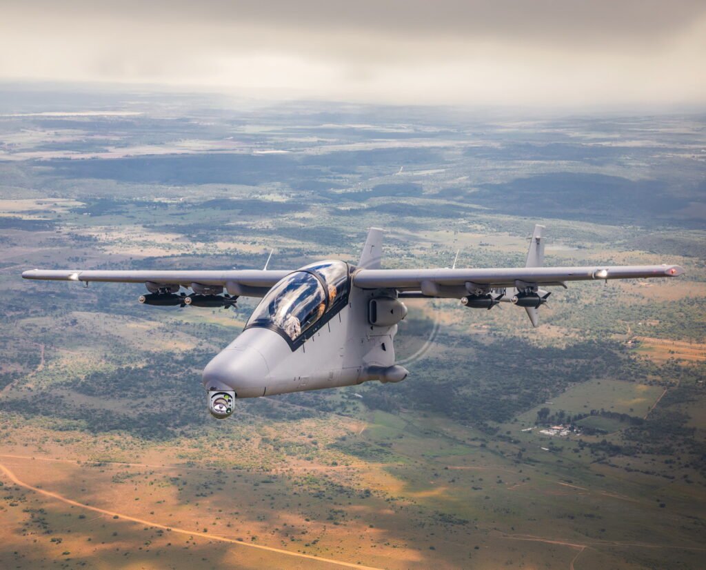 Paramount Integrates ASELSAN’s ASELFLIR-500 Targeting Turret onto the Mwari Light Attack Aircraft