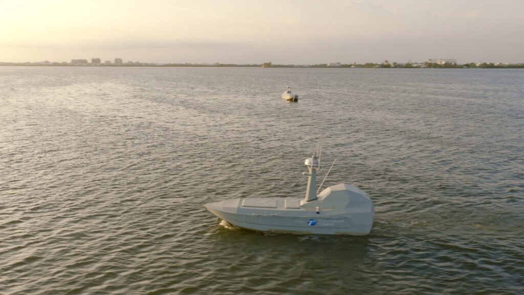 Thunder Tiger SeaShark USVs Fly Shield AI’s Hivemind in Taiwan Demo