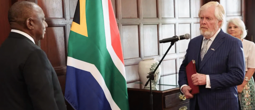 A principled US Ambassador: L. Brent Bozell III in Pretoria