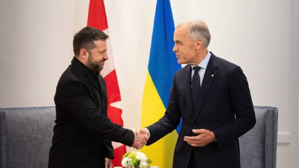 Canada, Ukraine to increase drone production, sign 100-year pact