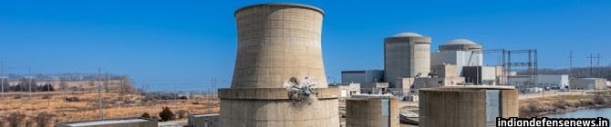 Drone Strike Damages Cooling Tower At Russia’s Kursk Nuclear Plant