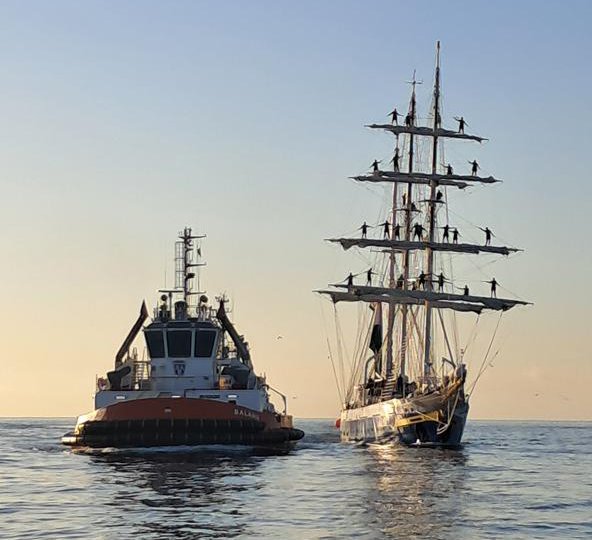 INS Sudarshini reaches Barcelona as part of Lokayan 26 transoceanic expedition