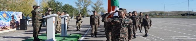 India And Kazakhstan Commence Joint Counter-Terrorism Drills At Kazind 2026 In Oskemen