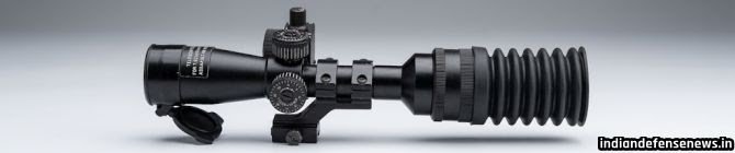 India Optel Powers AK-203 With Indigenous Telescopic Sight