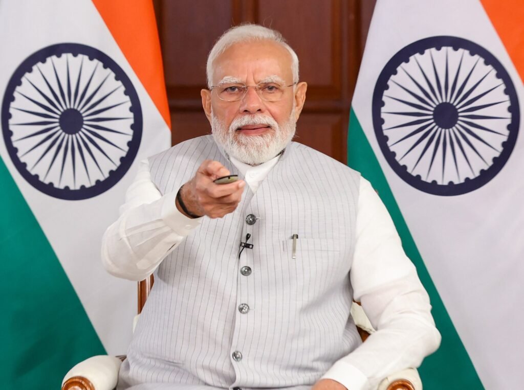 Modi inaugurates five development projects worth ₹3,350 crore in Ladakh